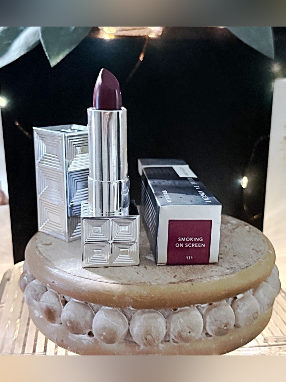 *NIB- Elle Lipstick Deep Berry Plum - Matte Satin Finish